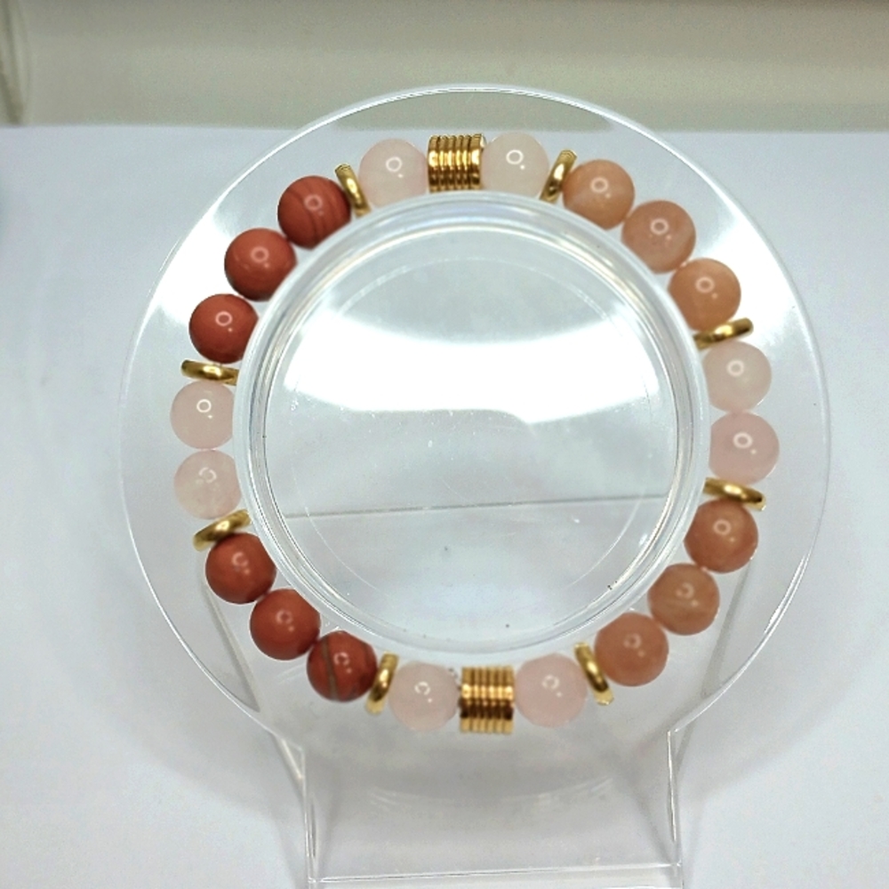 LEO | Unisex | Zodiac Sign Healing Crystal Beaded Bracelet